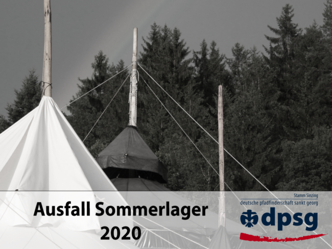 Die Pfadfinder Sinzing fahren 2020 nicht auf ihr gemeinsames Zeltlager