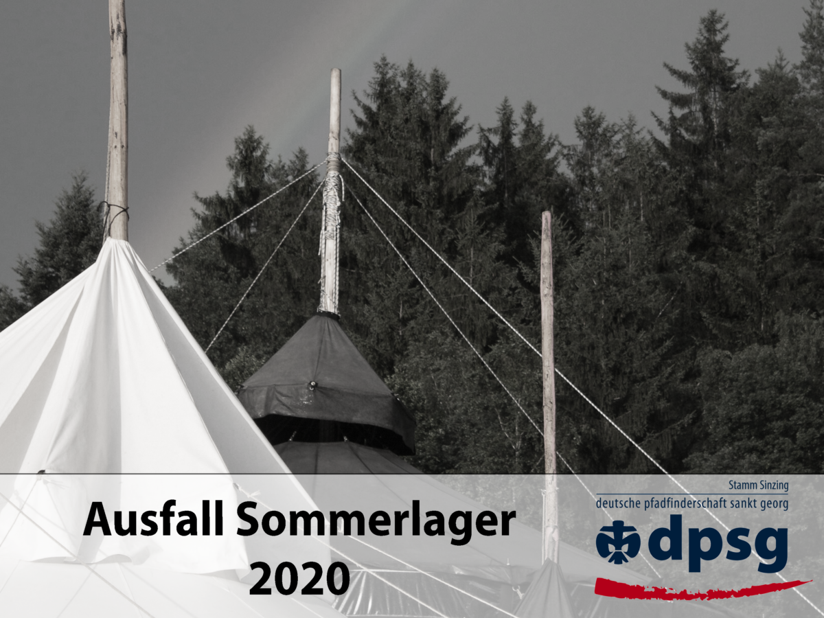 Die Pfadfinder Sinzing fahren 2020 nicht auf ihr gemeinsames Zeltlager